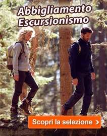 Abbigliamento escursionismo e trekking