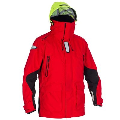 Abbigliamento tecnico vela - Giacca Ozean 900 Uomo Rosso TRIBORD - FLASHED